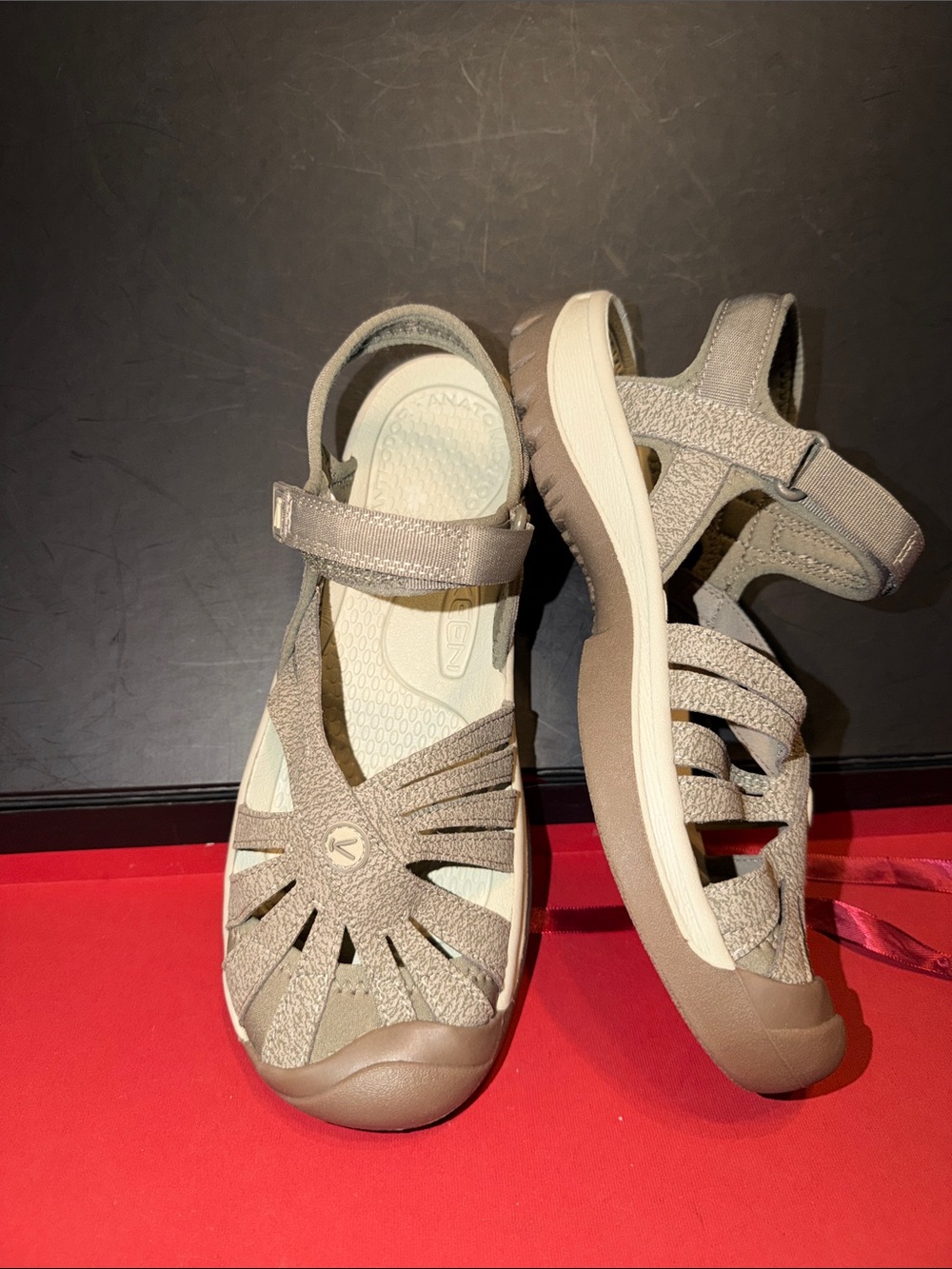 Keen Women's Taupe Multi-Strap Outdoor Sandals - Picture 2 of 12
